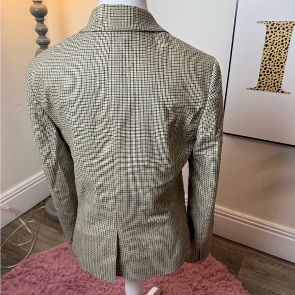 Theory Plaid Wool Blazer - Picture 3 of 8
